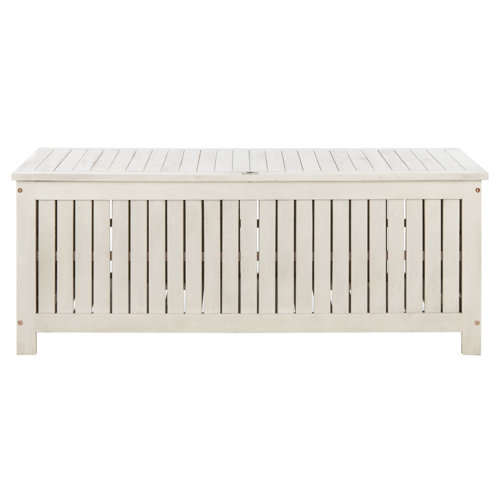 Safavieh Abri Water Resistant Eucalyptus Solid Wood Deck Box & Reviews